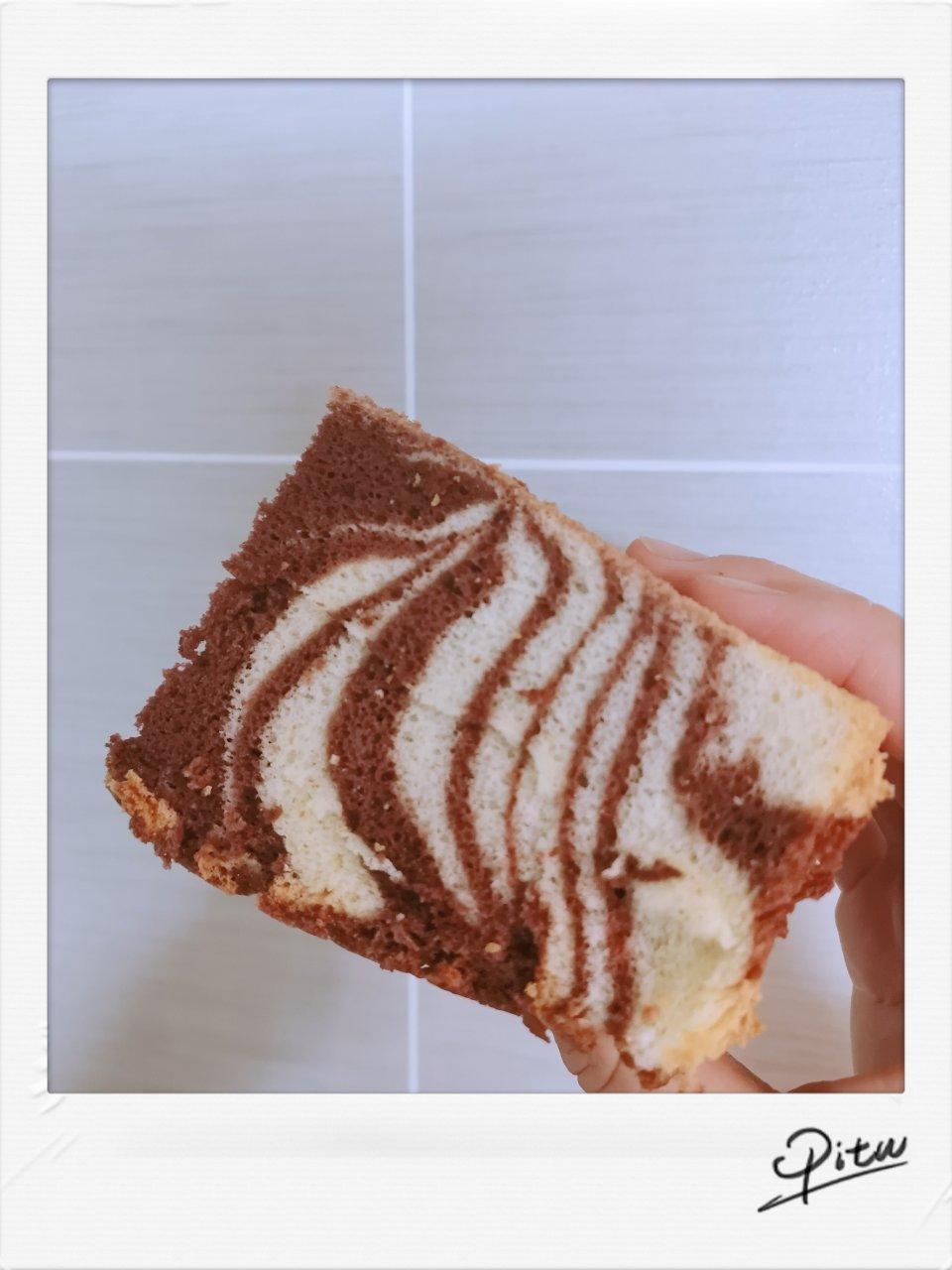 超好的方子～斑马纹戚风蛋糕6寸or8寸