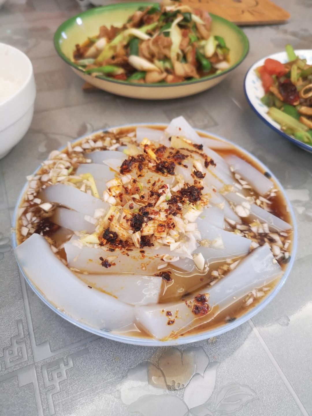 自制凉粉(豌豆淀粉)
