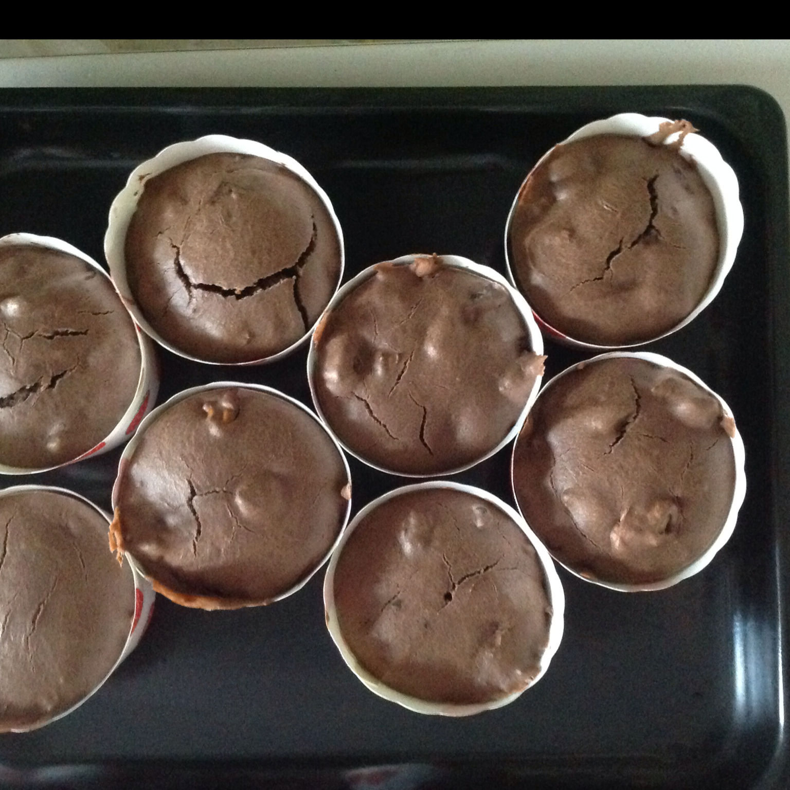 巧克力核桃纸杯蛋糕