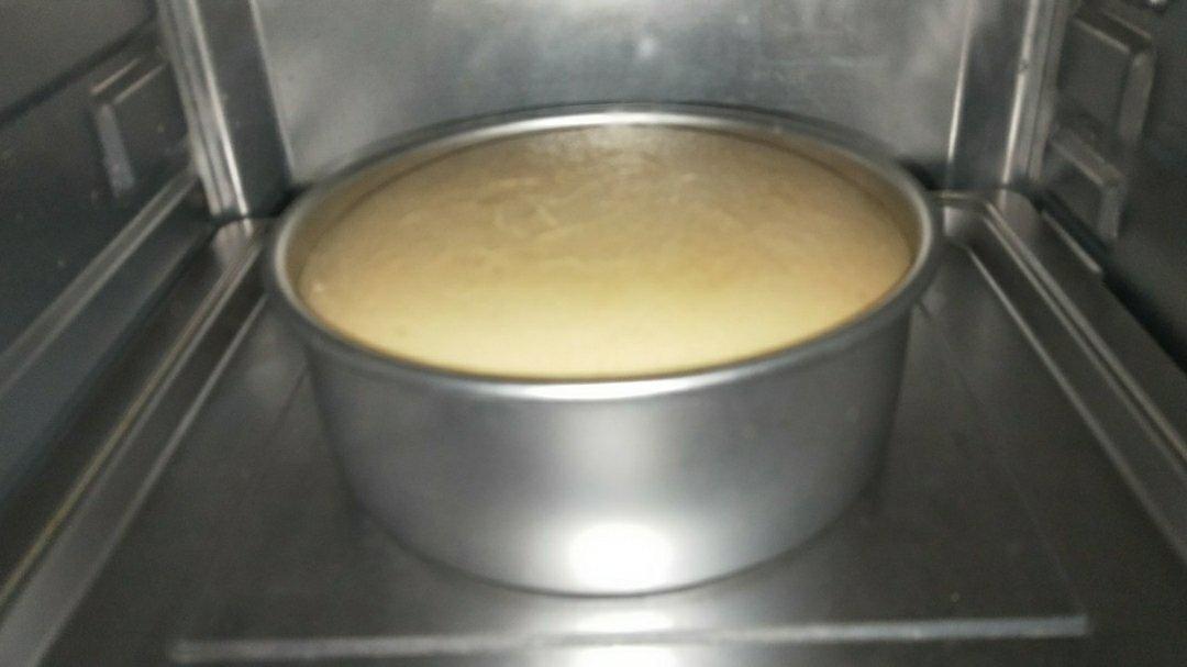 六寸戚风蛋糕胚