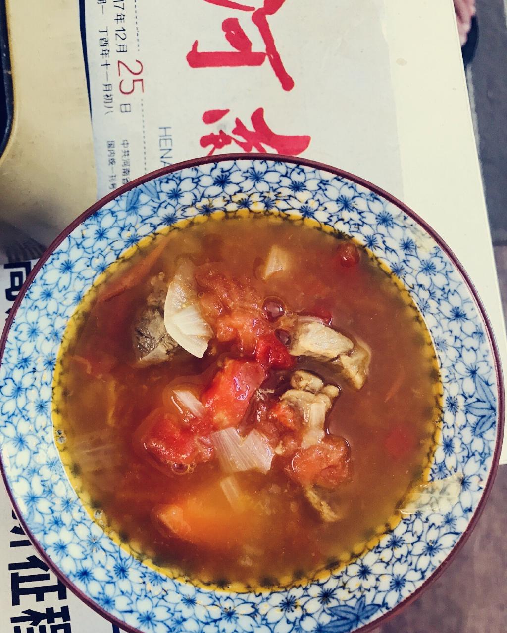 滋补养颜，番茄牛腩