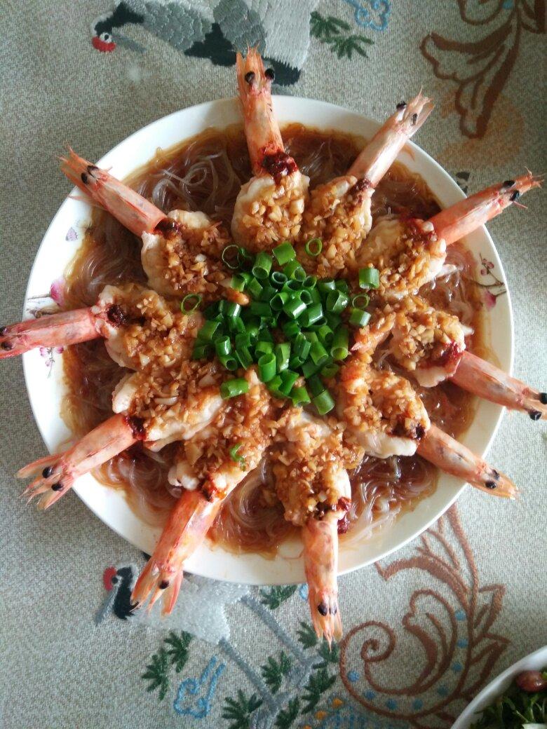 蒜蓉粉丝蒸虾