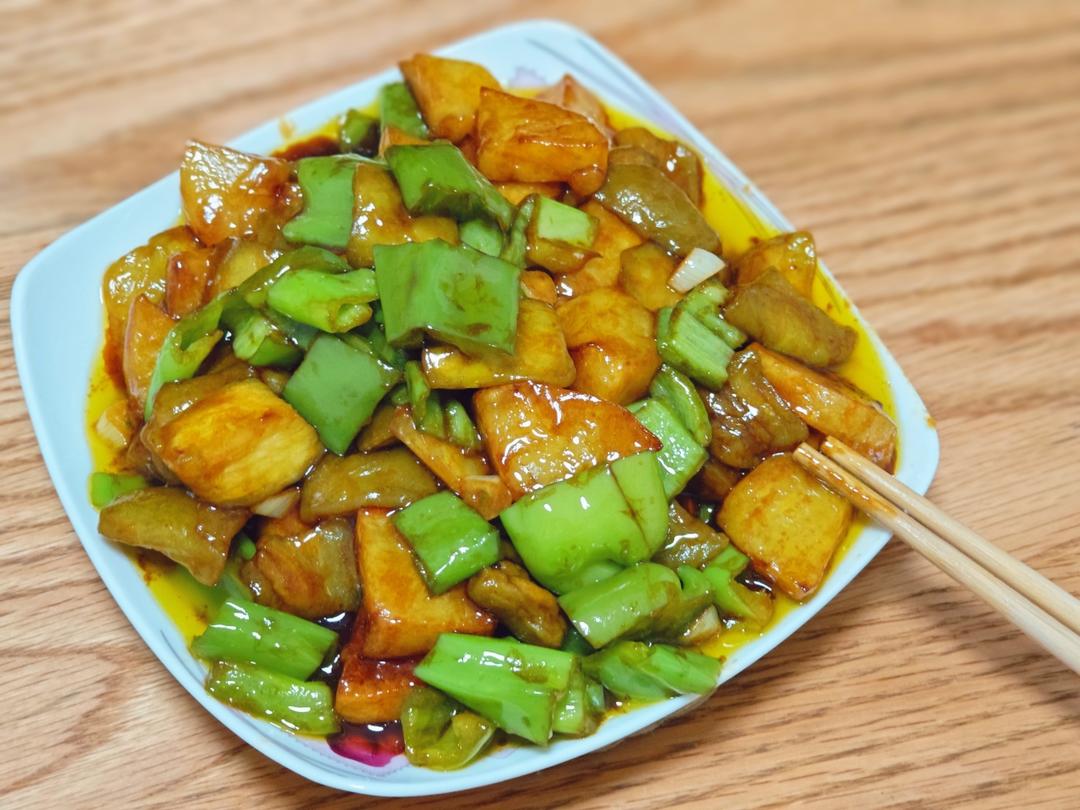 超级下饭的地三鲜