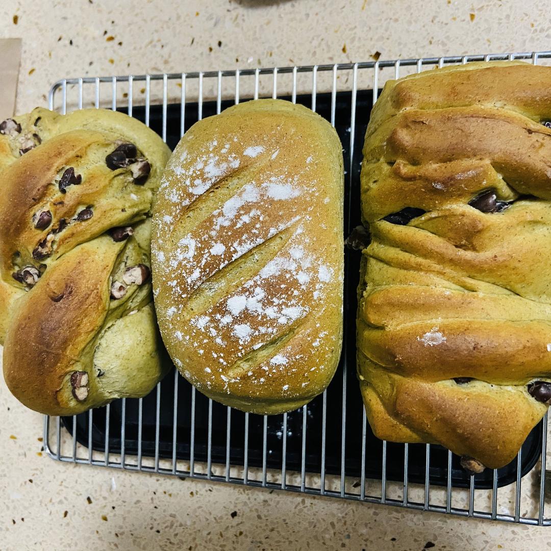 玲珑全麦手撕面包