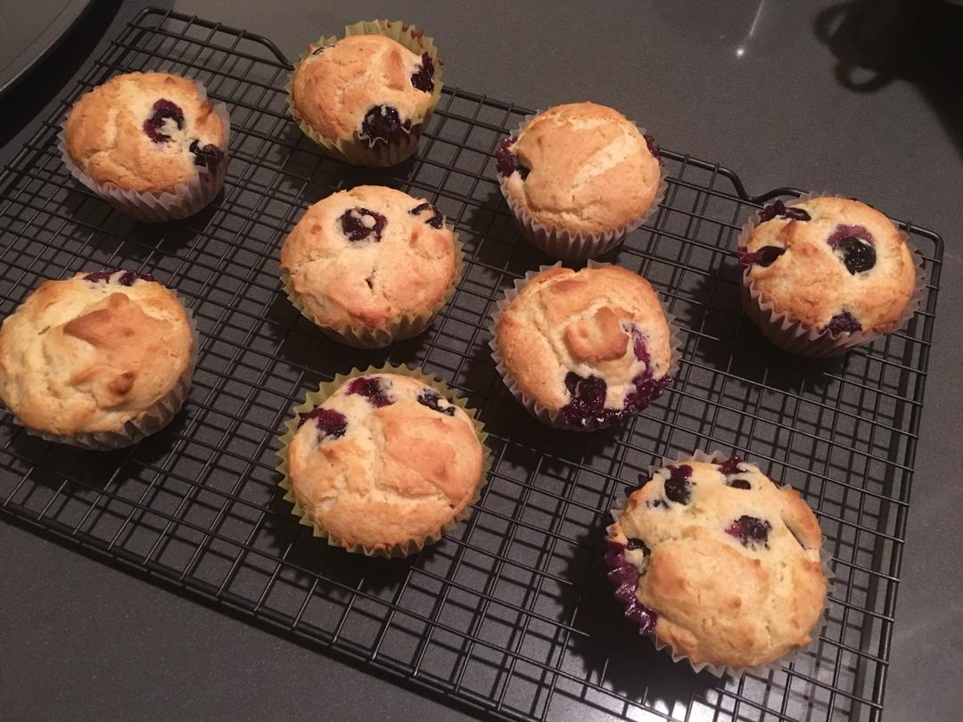 蓝莓酸奶油马芬