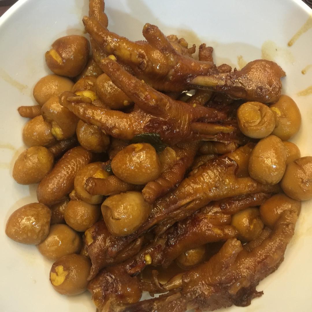 秘制红烧鸡爪