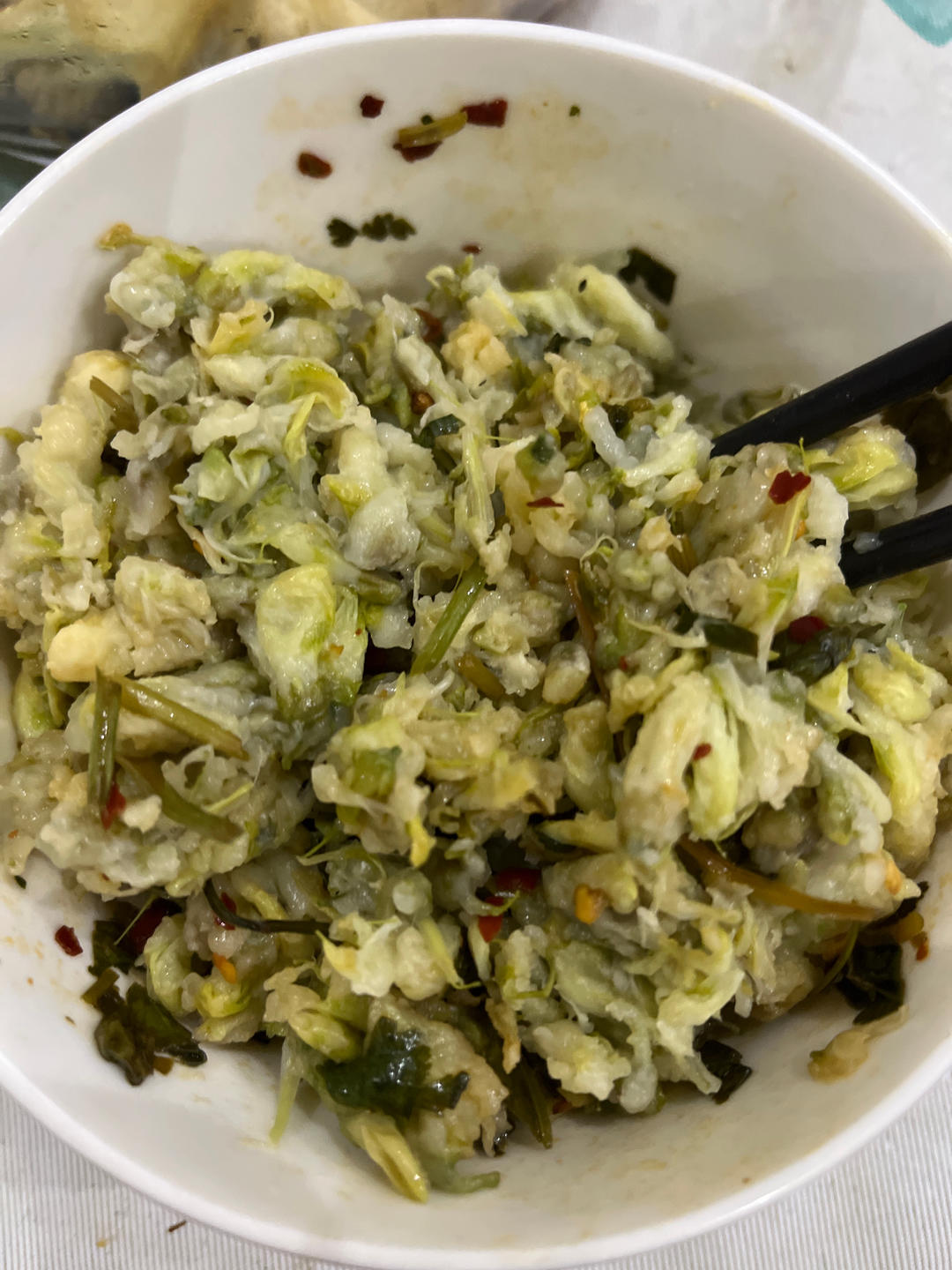 春季时令菜之蒸槐花