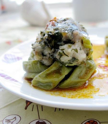 假蒌肉馅酿豆角的做法