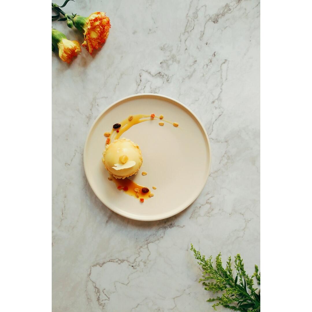 【视频】焦糖淋面 蜜桔慕斯塔