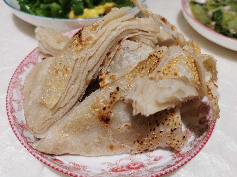 家常芝麻千层饼 柔软多层 外酥里软 附细节视频详解