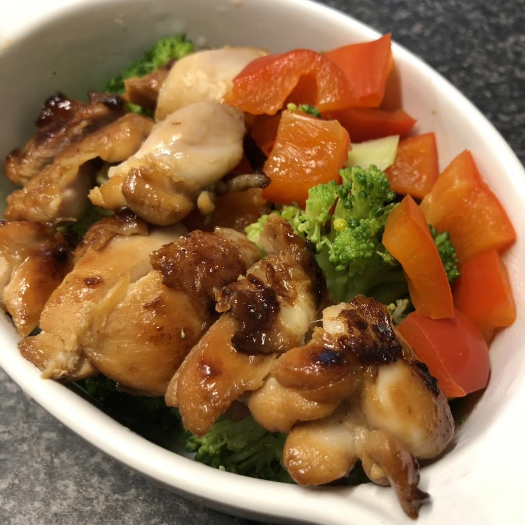 厨房小白也能学会的「照烧鸡腿饭」