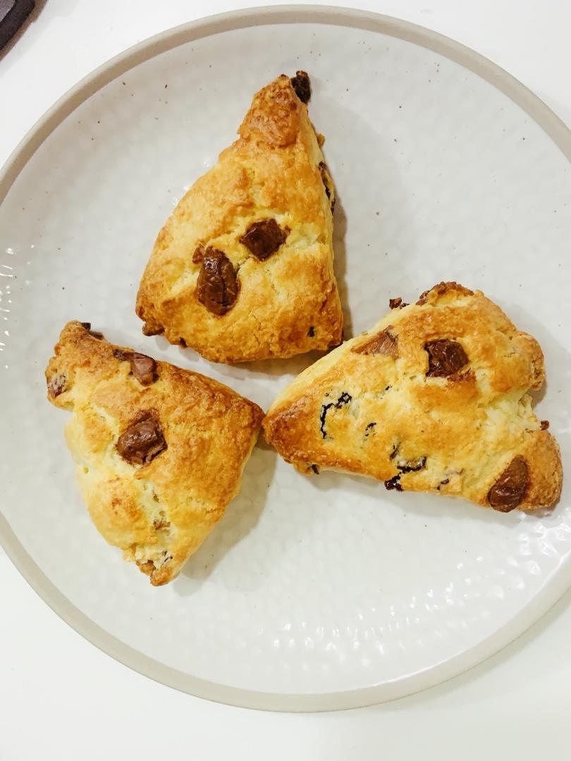 完胜星巴克的超美味酥脆司康 super easy crunched scone