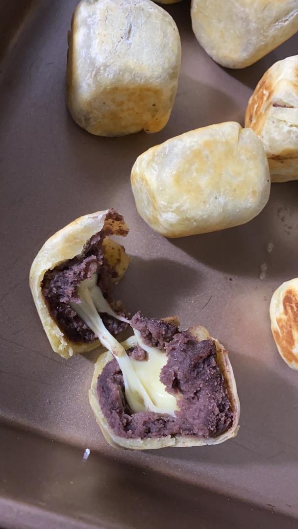 【爆浆紫薯仙豆糕】