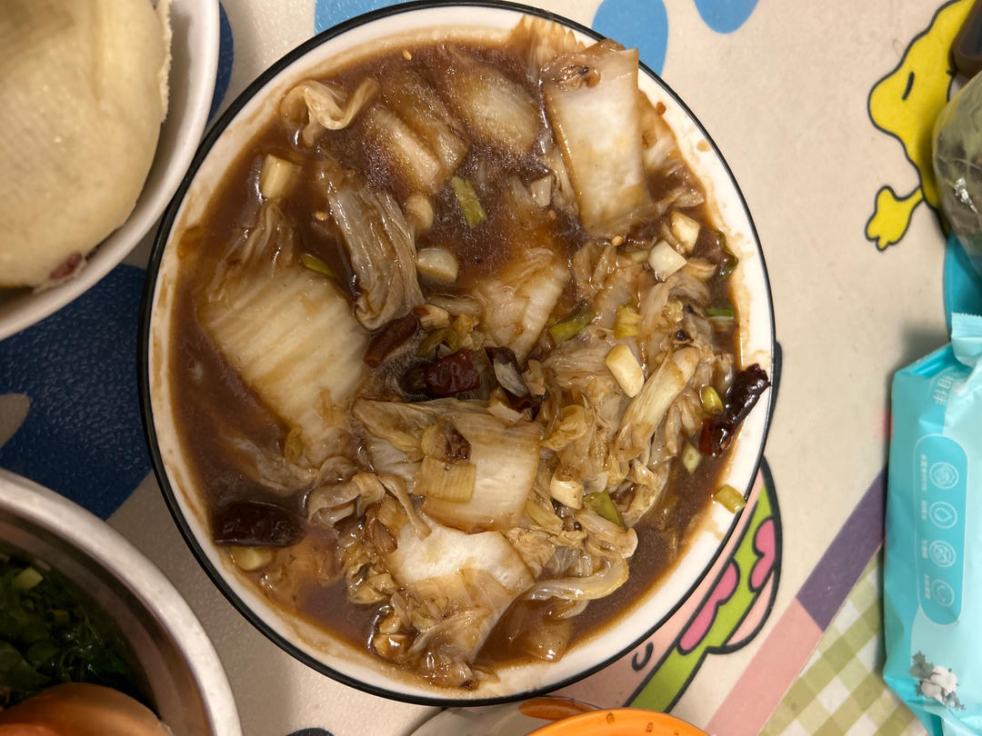 爆下饭的酸辣白菜（零难度）