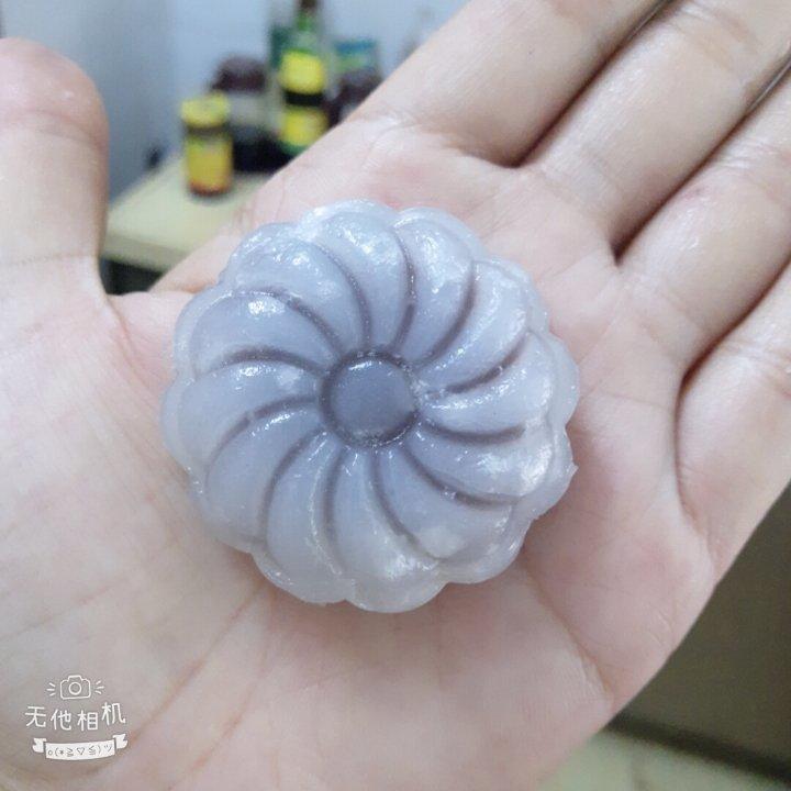 奶黄水晶饼