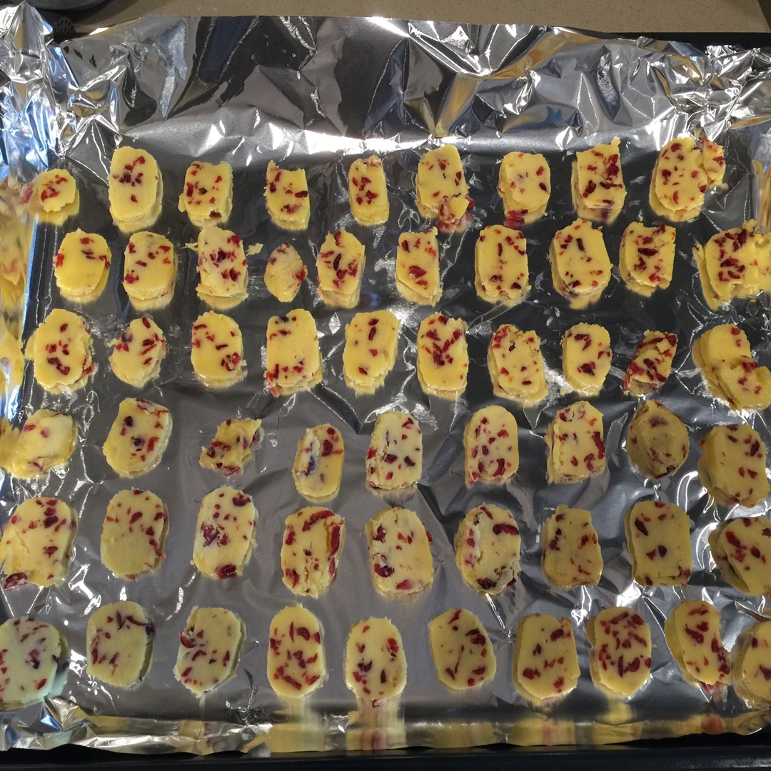 低糖少油版蔓越莓饼干