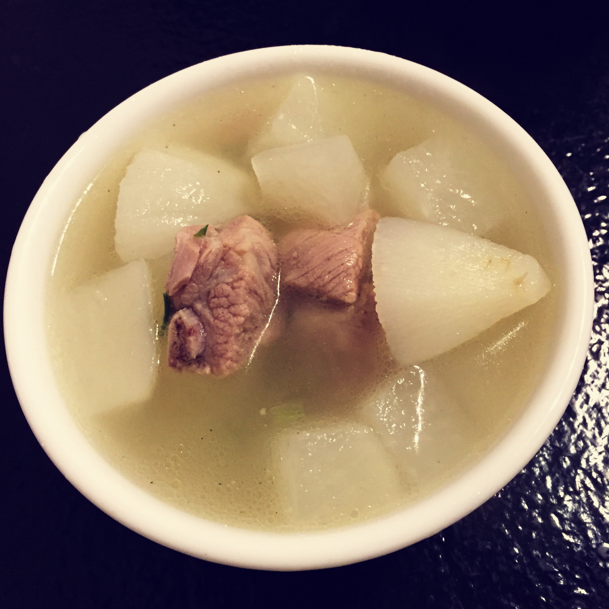 ppqh21做的萝卜小排汤