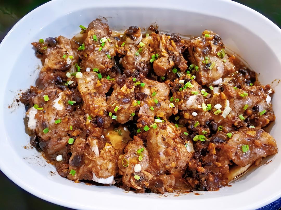 豉汁排骨蒸芋头