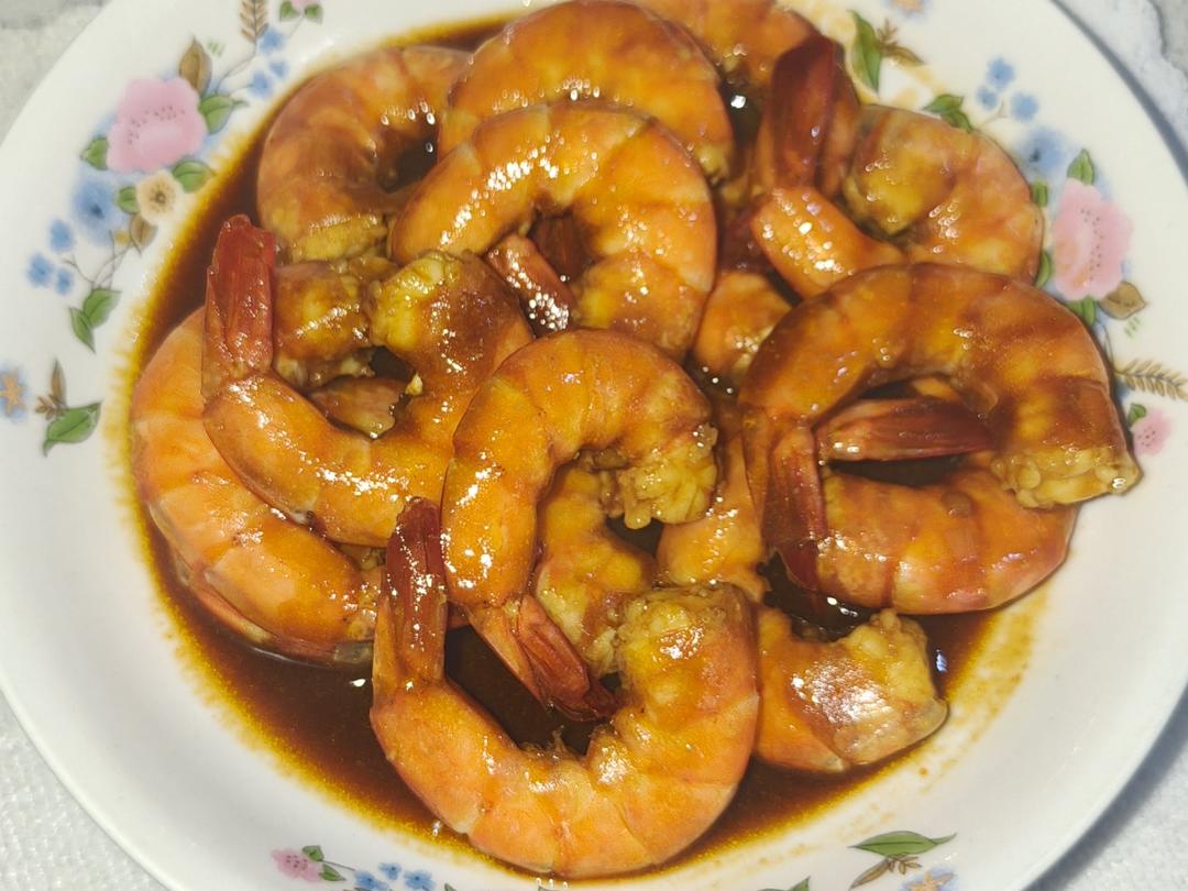 家庭版油焖大虾