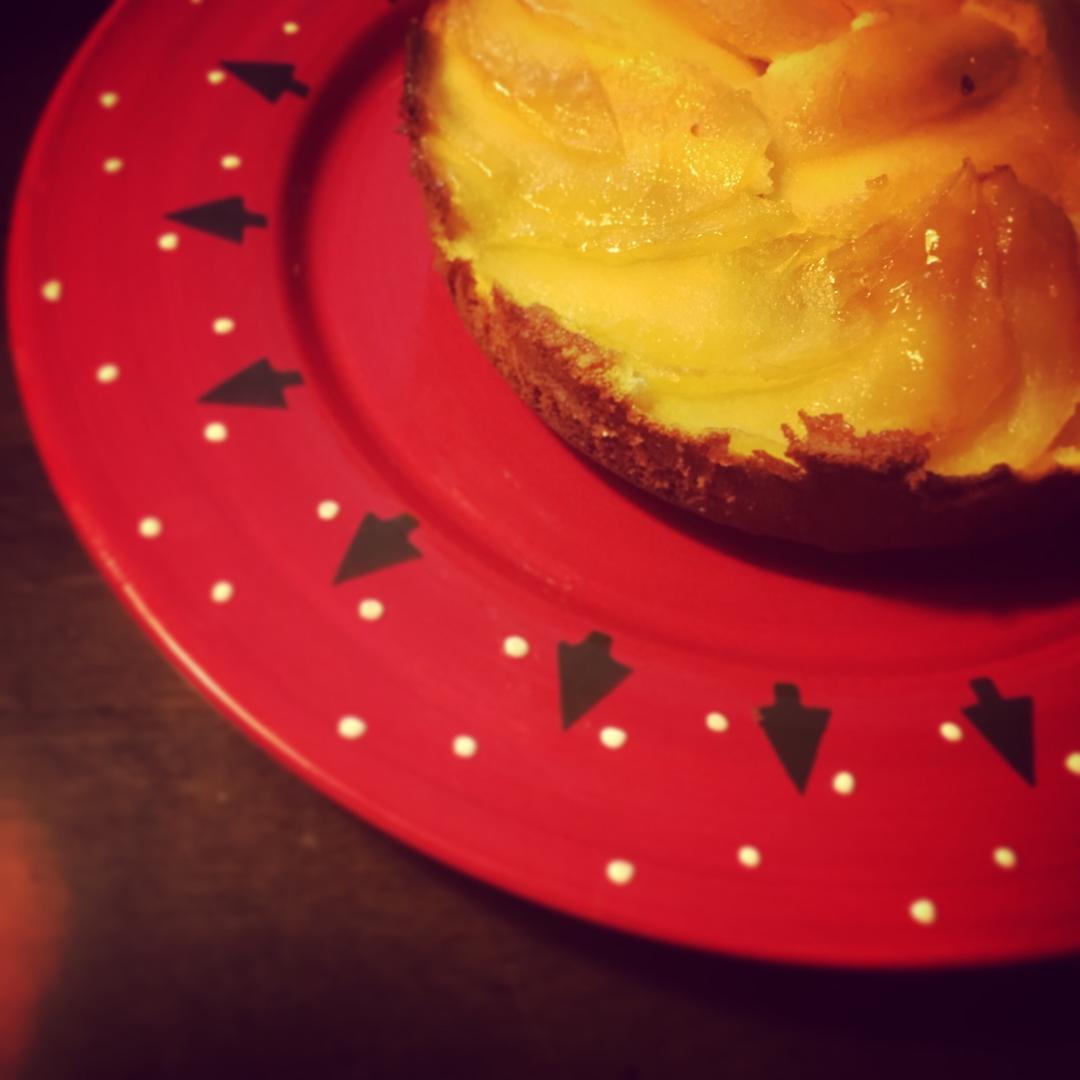 焦糖苹果翻转蛋糕