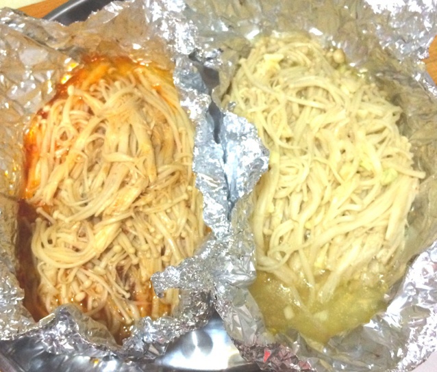 蒜蓉黄油烤金针菇