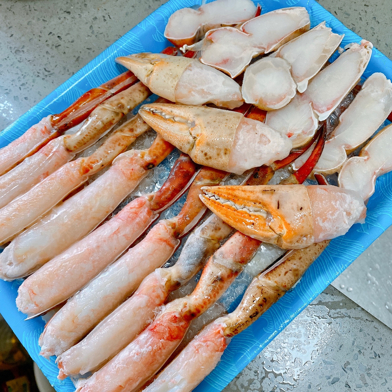 挡不住的美味～深海红蟹的做法 步骤1