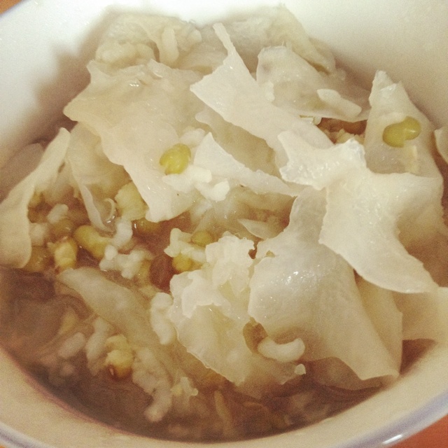 电饭锅简便绿豆汤