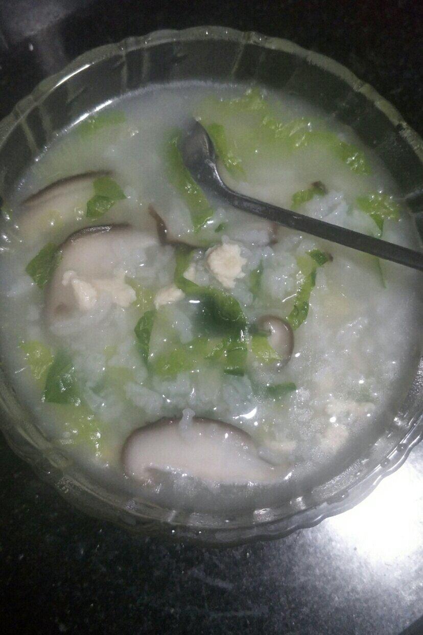 香菇鸡肉粥