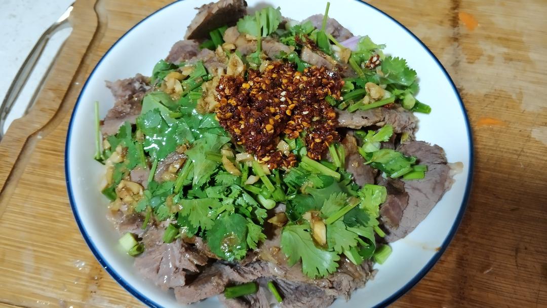 凉拌牛肉（春节必做！）