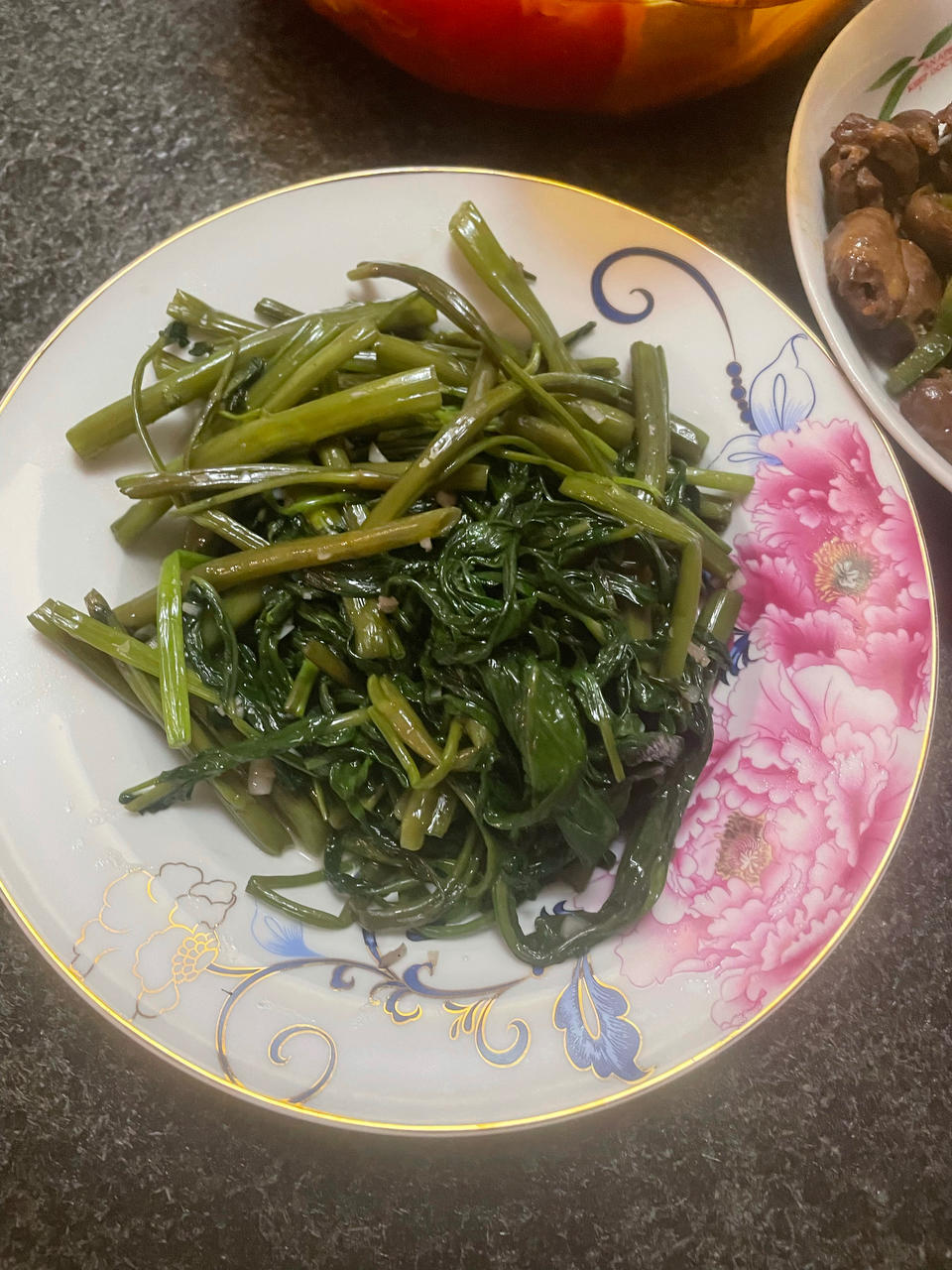 蒜炒空心菜