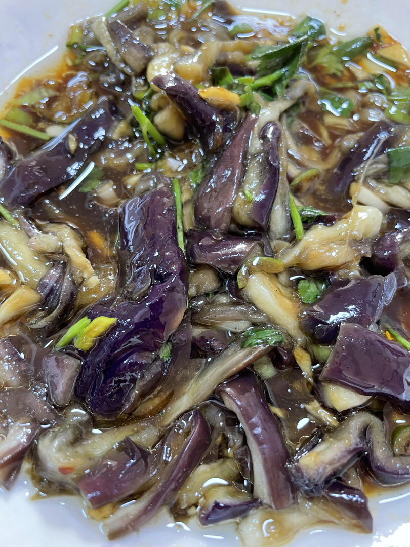 好吃不胖——手撕茄子