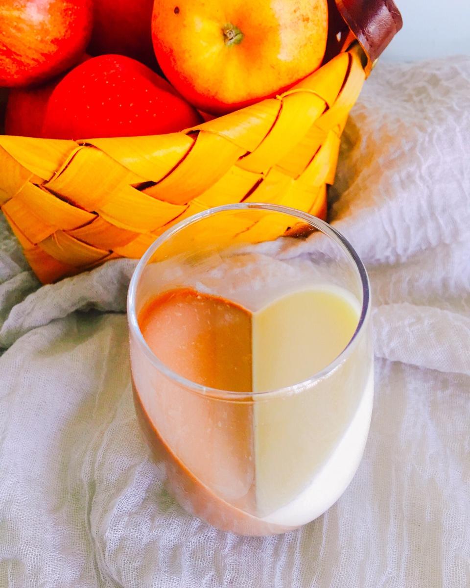 巧克力牛奶心形布丁