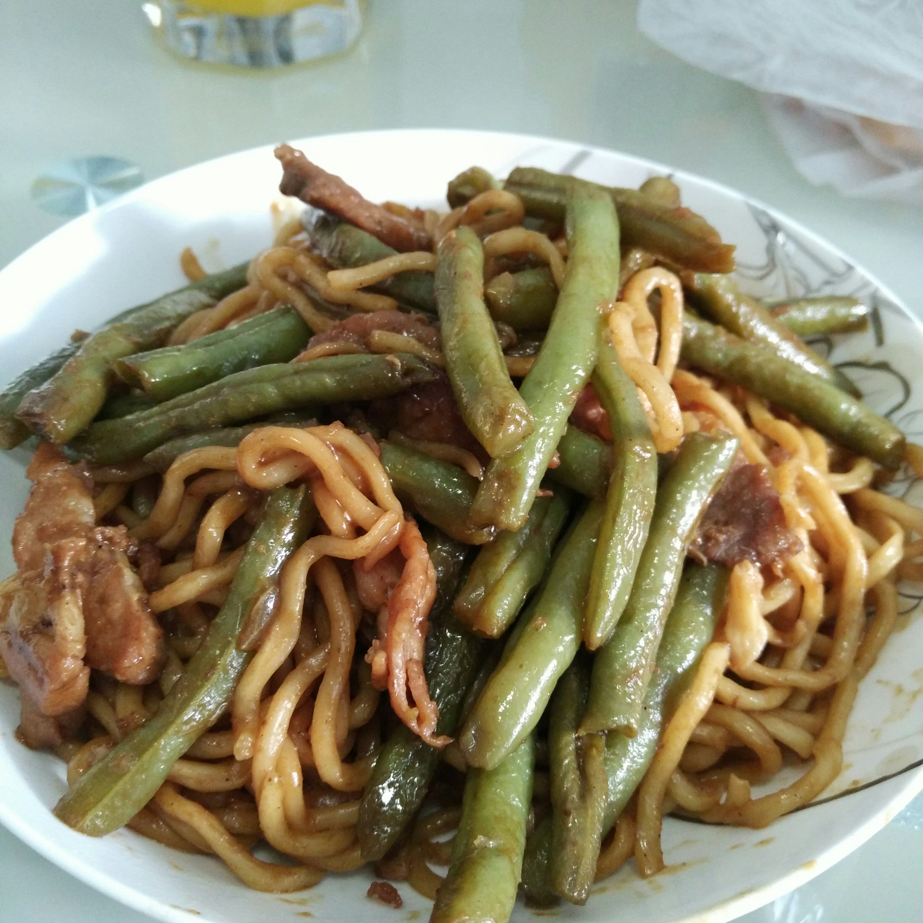 芸豆焖面（附万能的腌肉不老的办法）