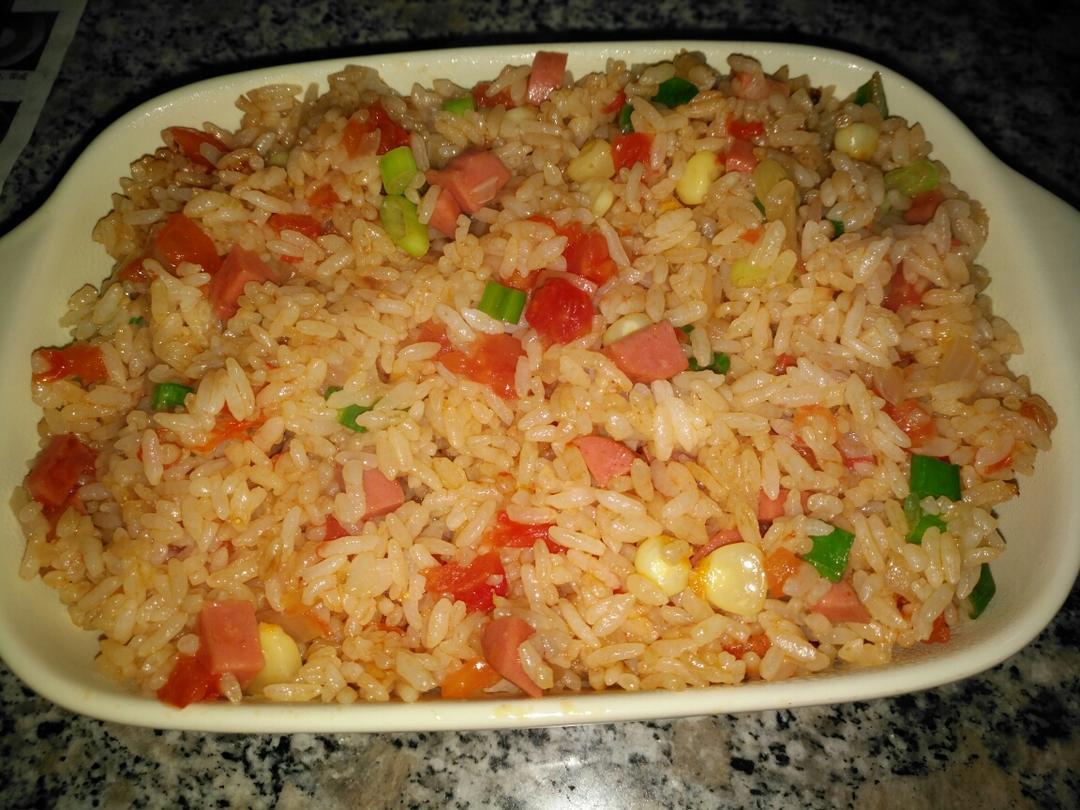 番茄炒饭