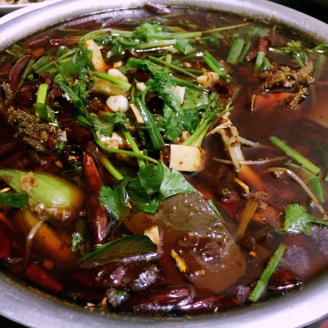香辣毛血旺