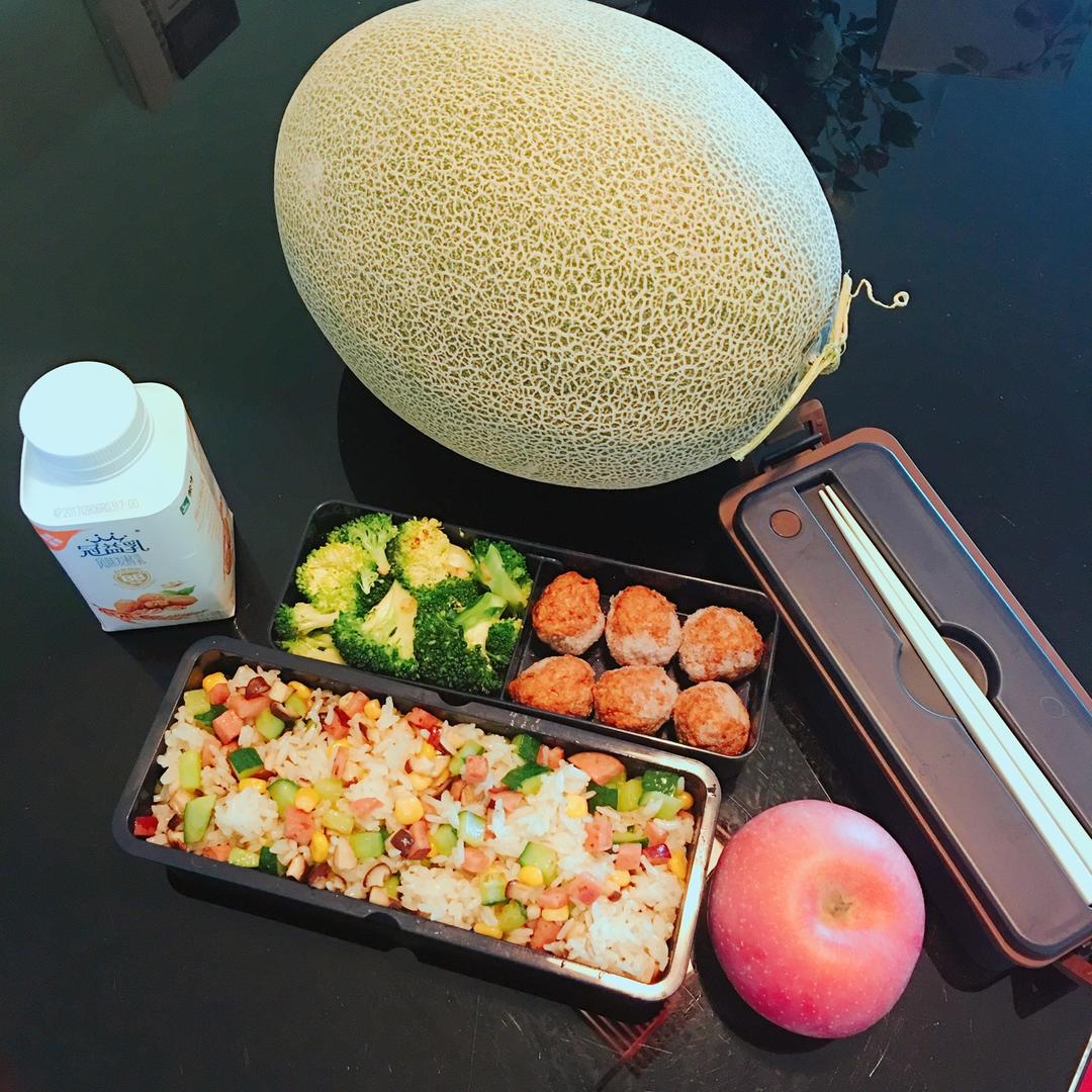 火腿炒饭