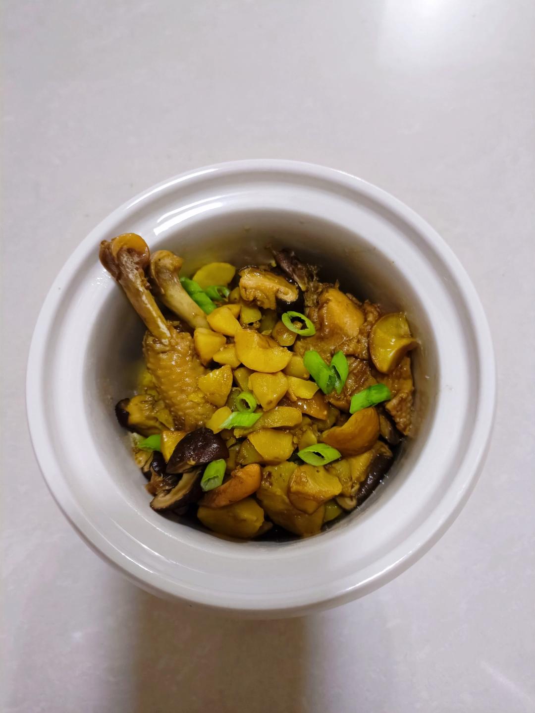 【栗子烧鸡】鸡肉都给你吃，栗子归我~