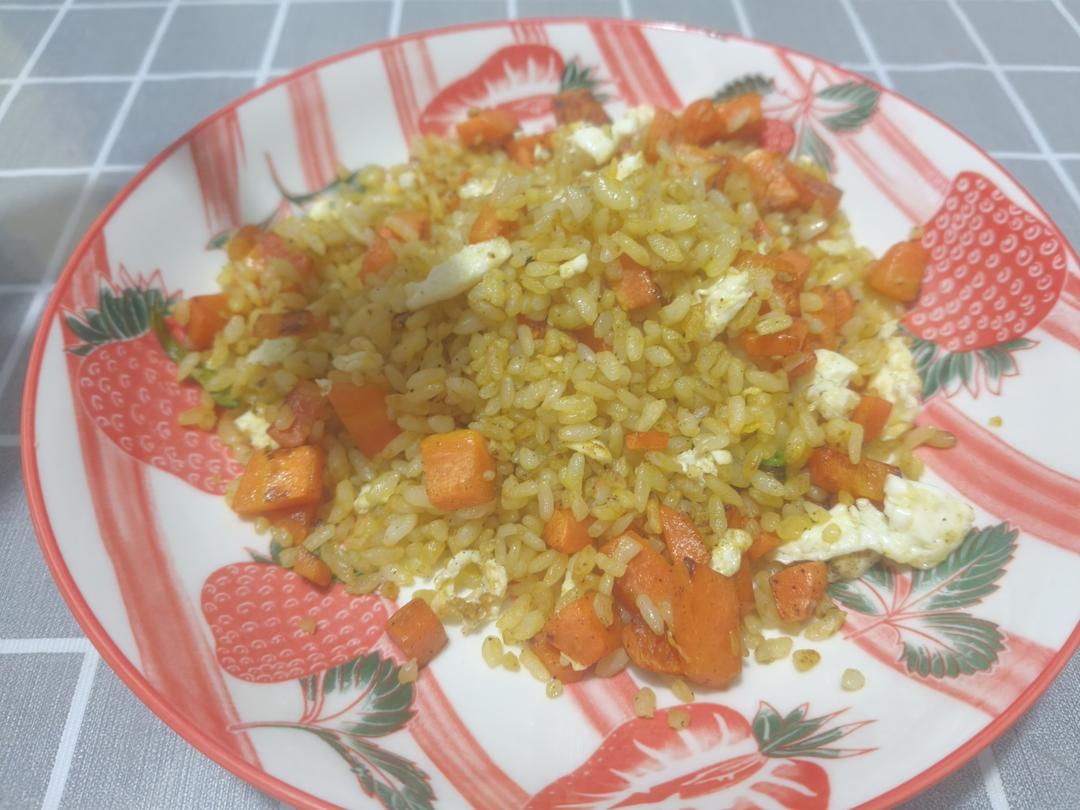 炒米饭蛋炒饭二十分钟快手家常