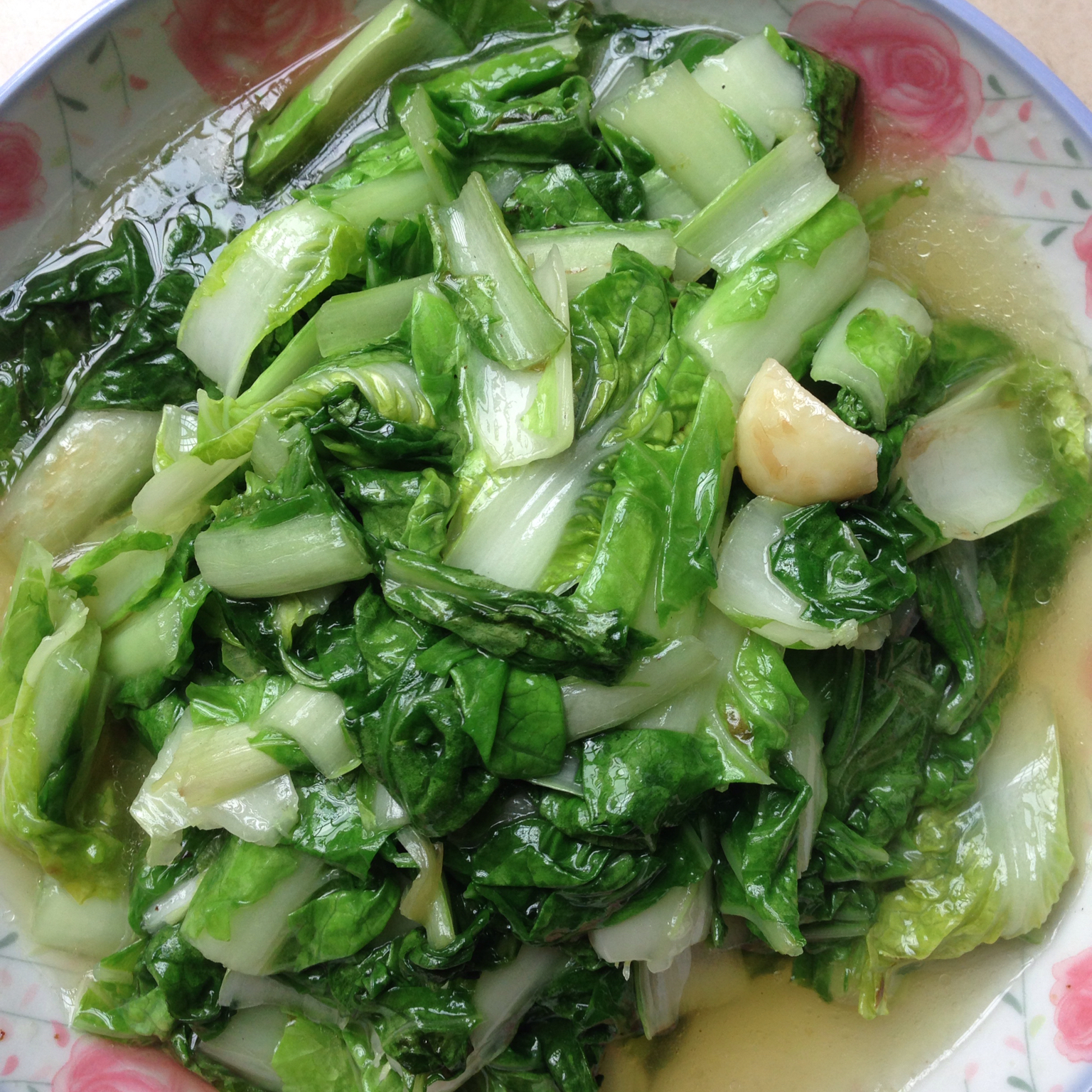 清炒小白菜