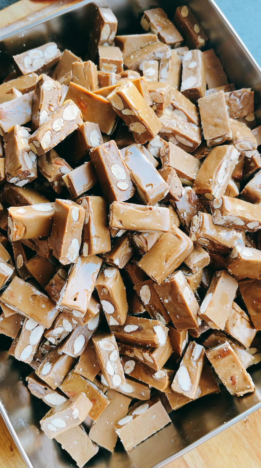 杏仁海盐/咖啡太妃硬糖-不粘牙