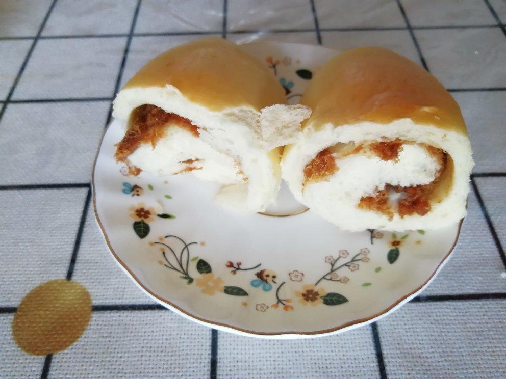 肉松沙拉酱面包（65度汤种）