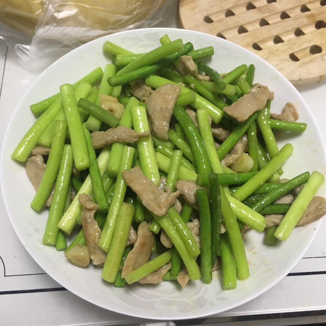 蒜薹炒肉
