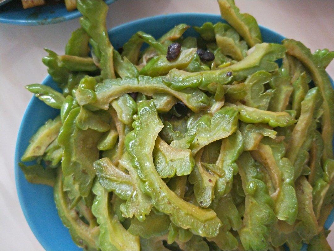 家常菜~蒜豉苦瓜