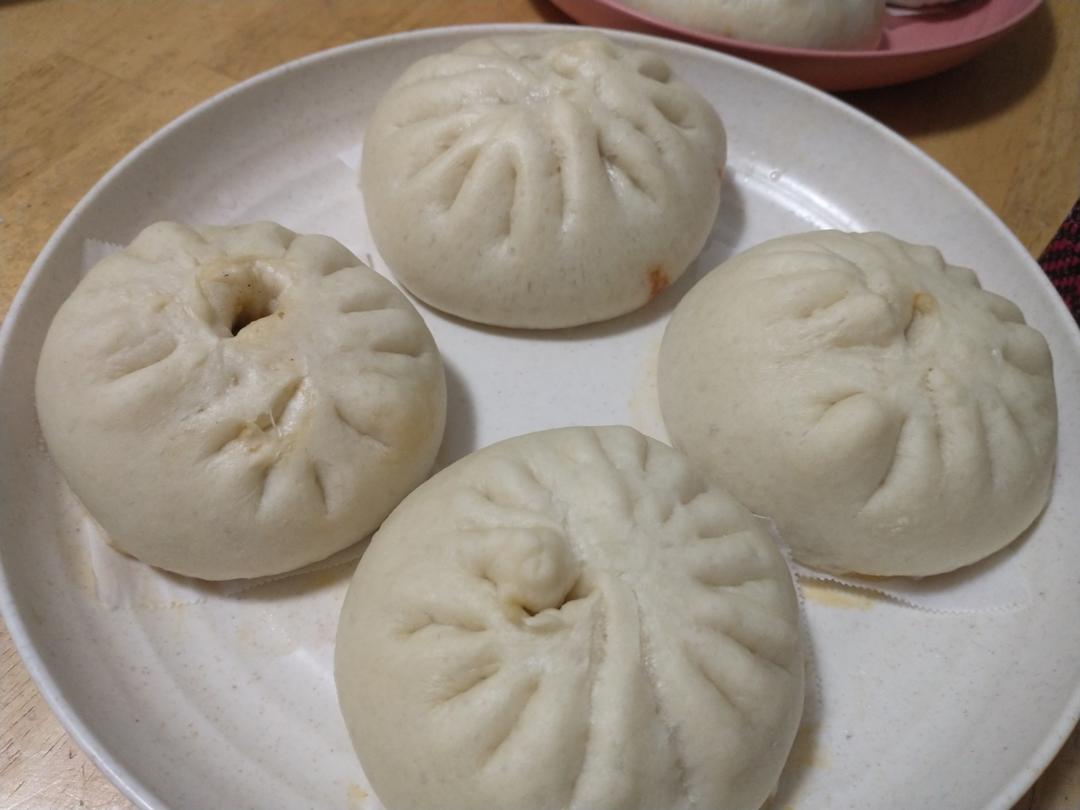 一次发酵肉包子