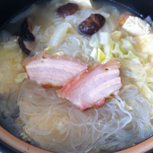 炉肉什锦锅