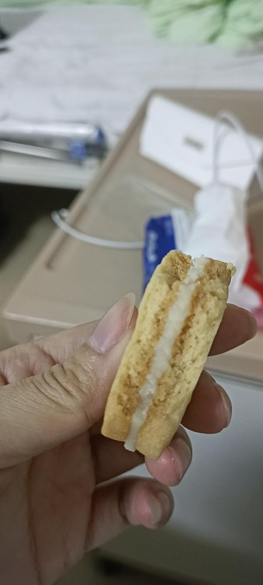 酸甜清新❗️柠檬乳酪夹心饼干