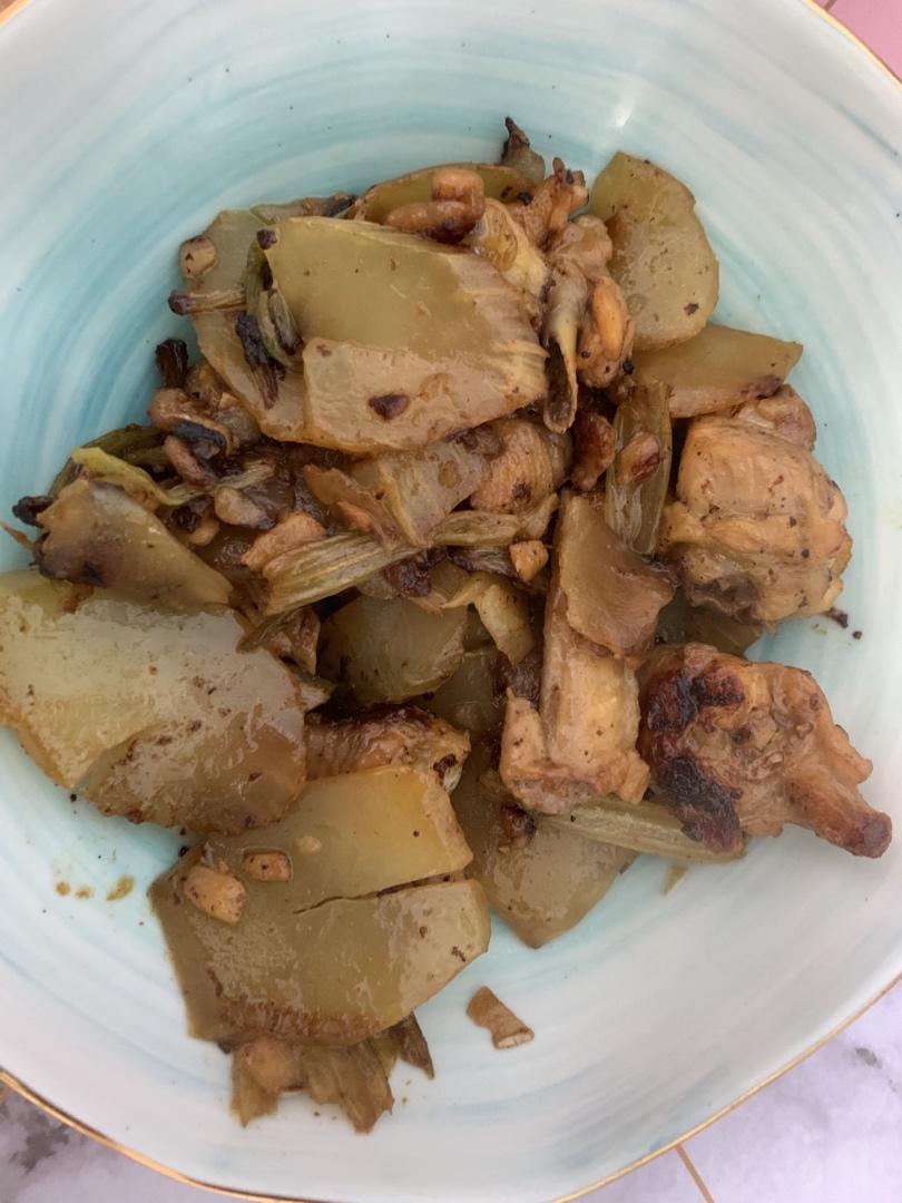 最简单的鸡肉做法——家常生炒鸡