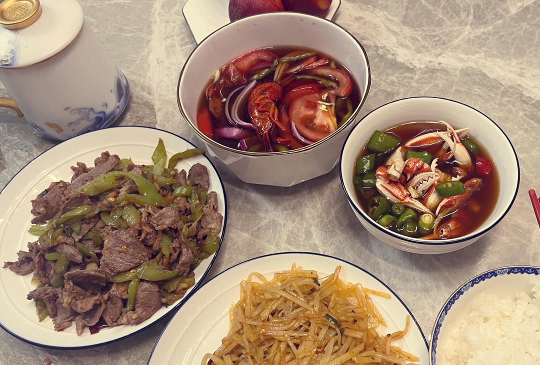 农家小炒肉【记忆中勾魂的油汤】