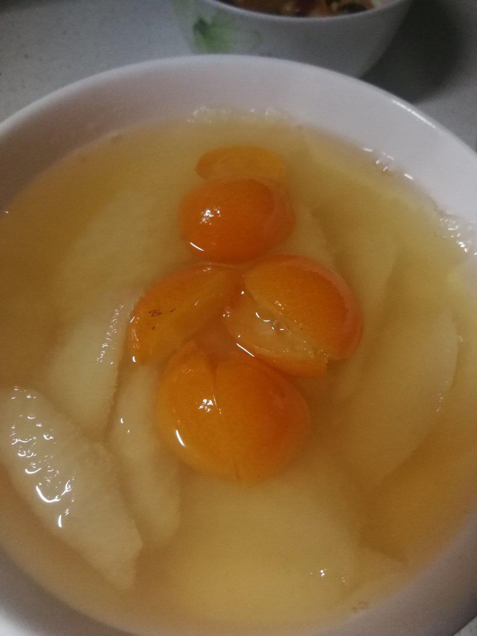 金桔雪梨汤