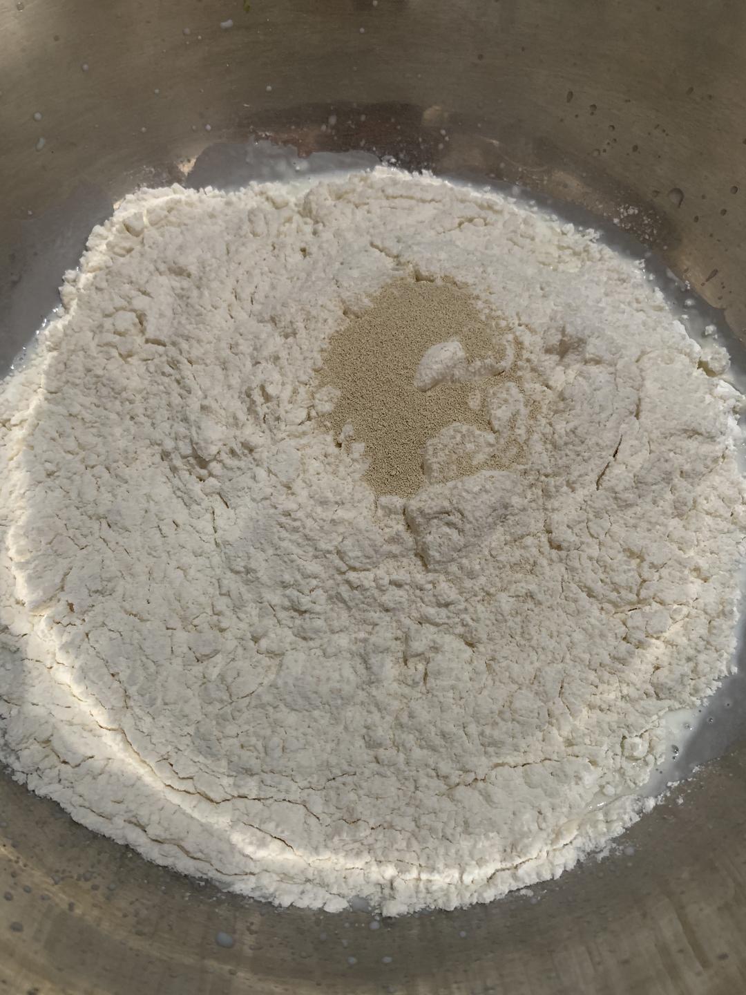纯奶手撕吐司的做法 步骤1